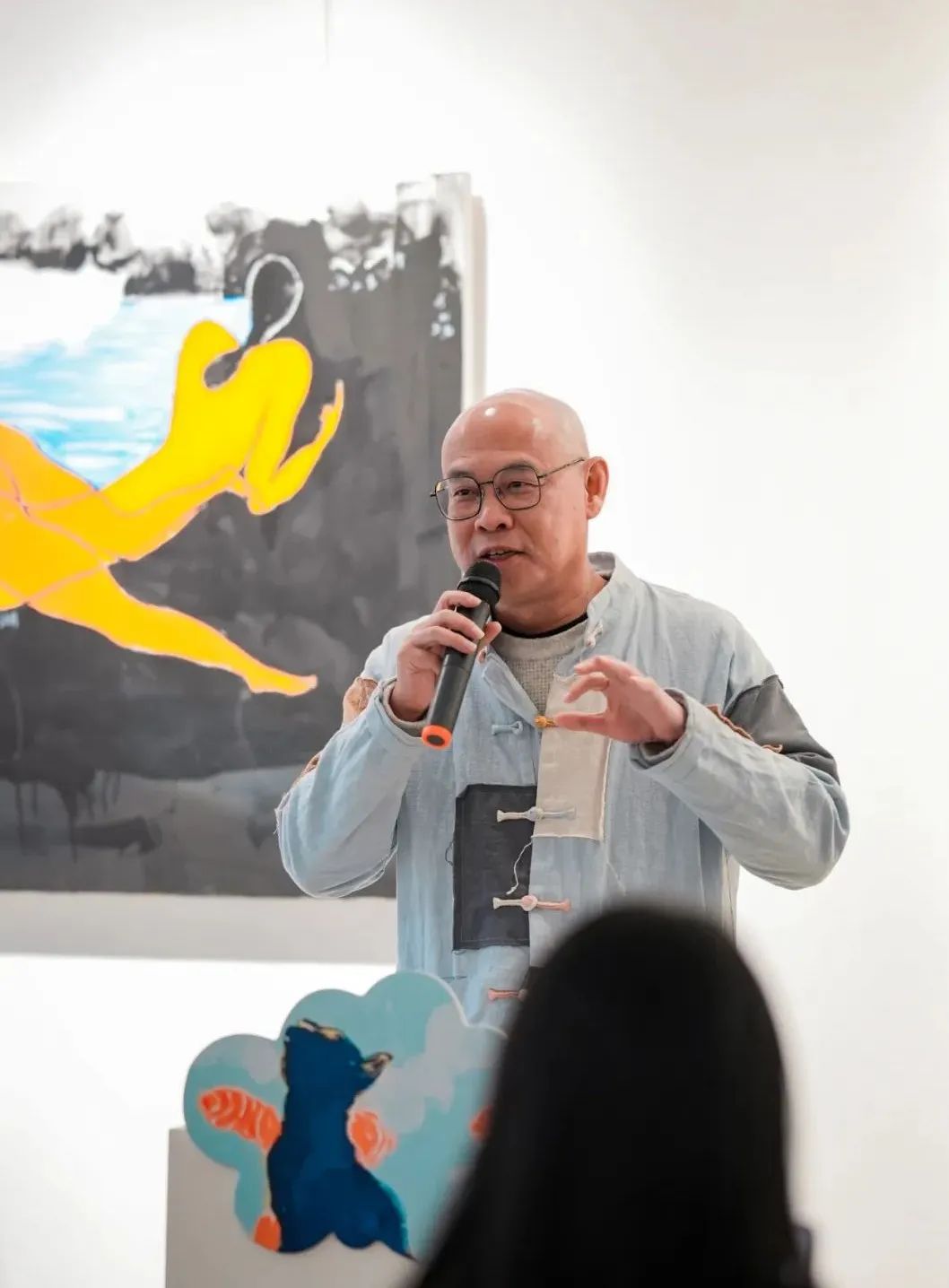 三文鱼飘到景德镇：马陈兵瓷都个展顺利开幕