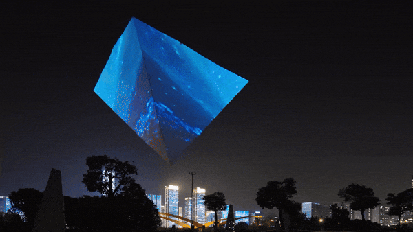 从「光之塔」到「云坐标」｜line+在杭州第三中心中轴线的城市媒介实验