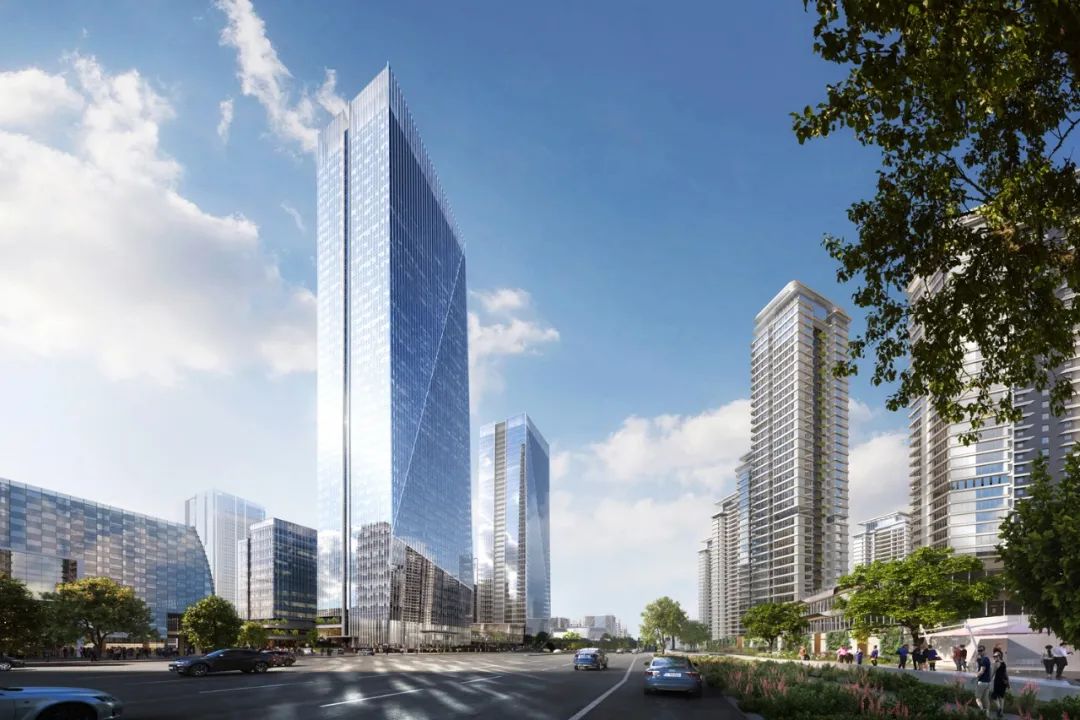 Aedas、GDAD共造粤海·云港城商业综合体，刷新广州白云天际线