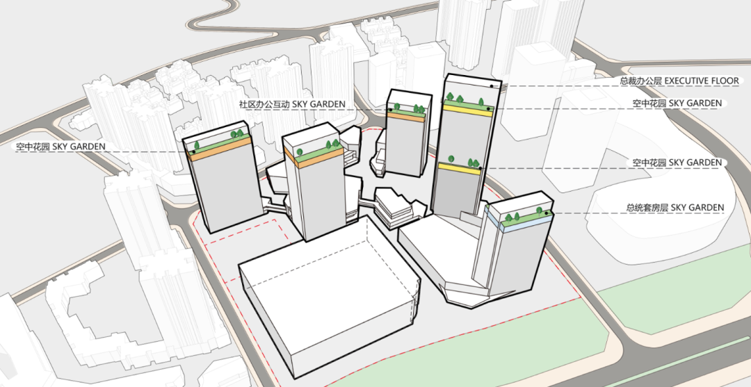 Aedas新作 | 重庆金科中心，都市生态立体生活圈