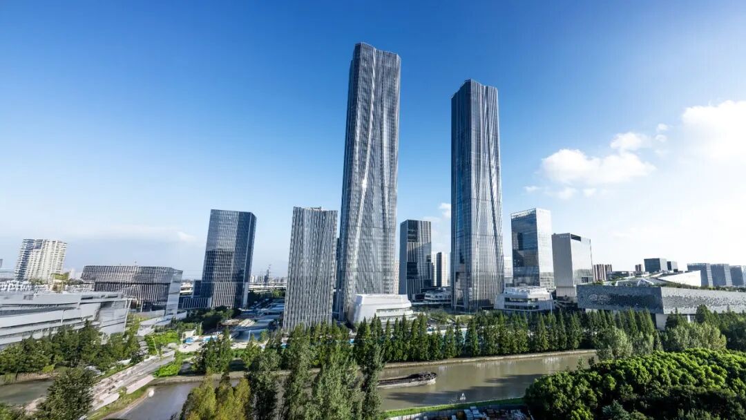 张江科学之门双塔：以前瞻设计打造城市的创新引擎