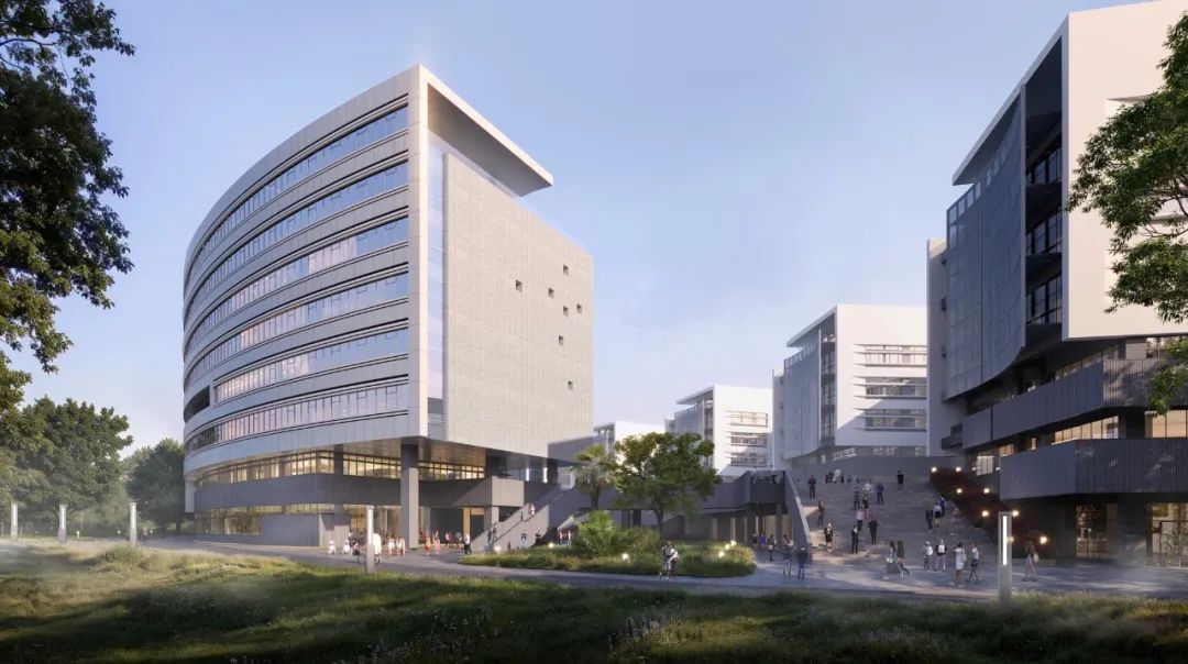 Aedas新作 | 北师香港浸会大学二期校园，钟灵毓秀，碧水绕亭