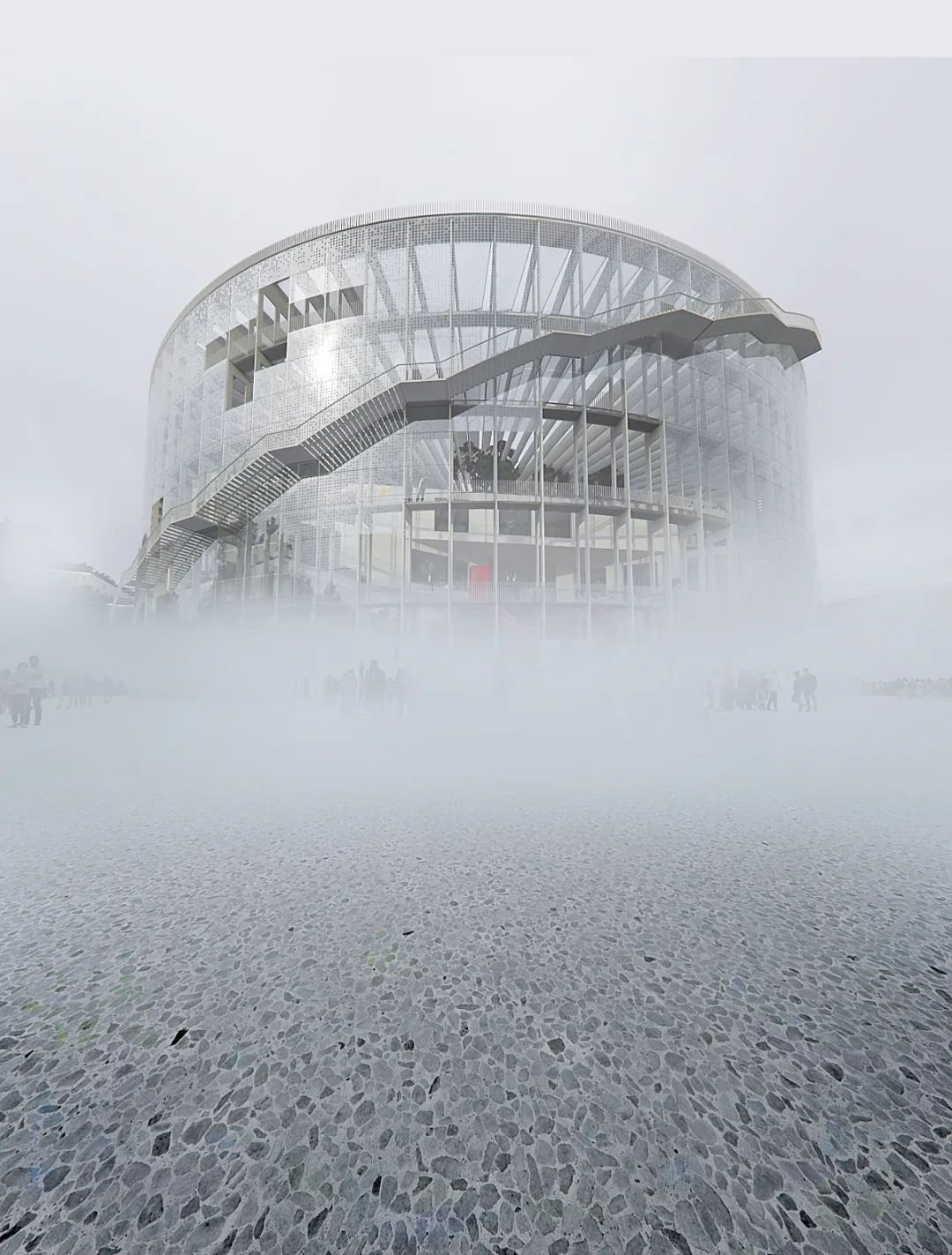 MVRDV改造杭州炼油厂 | 能源中和的大运河未来艺术科技中心展示无化石燃料的未来