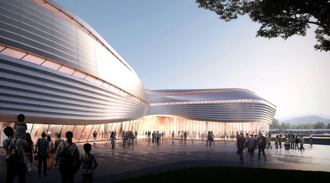 line+NEWS | line+体育综合地标「新昌小球中心」设计方案揭晓，即将动工