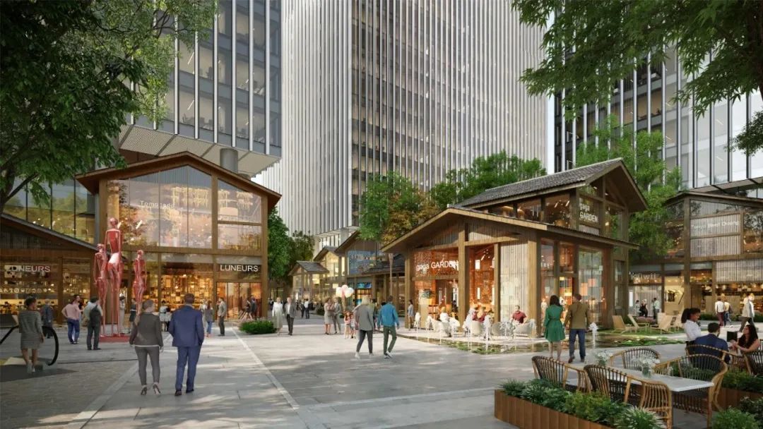 MVRDV 成都交子公园金融总部产业园动工，CBD内打造活力商业村落