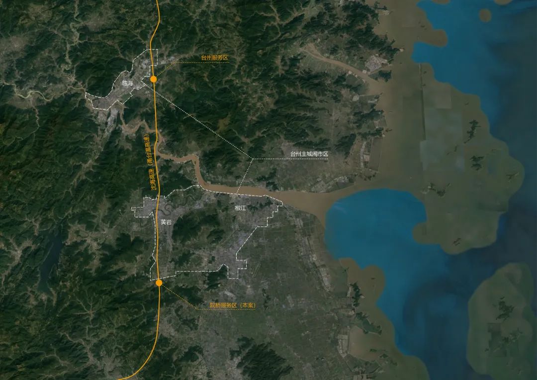 瞬间公园——甬台温高速公路改扩建工程院桥服务区设计方案