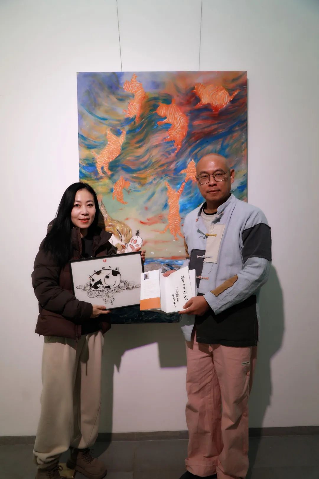 三文鱼飘到景德镇：马陈兵瓷都个展顺利开幕