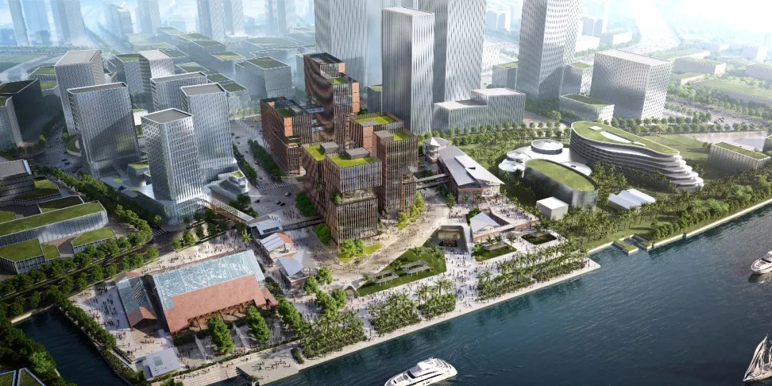 gmp新闻 | 聚龙湾湾区首发中心封顶