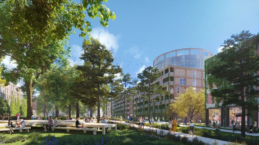 MVRDV 揭晓德国海尔布隆人工智能创新园设计竞赛中标方案