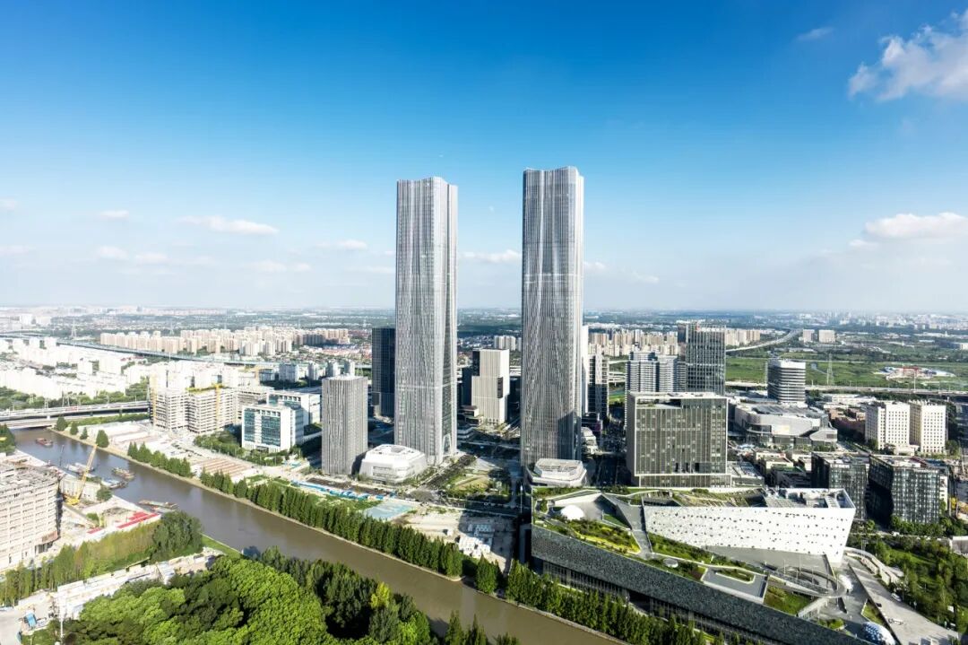 张江科学之门双塔：以前瞻设计打造城市的创新引擎