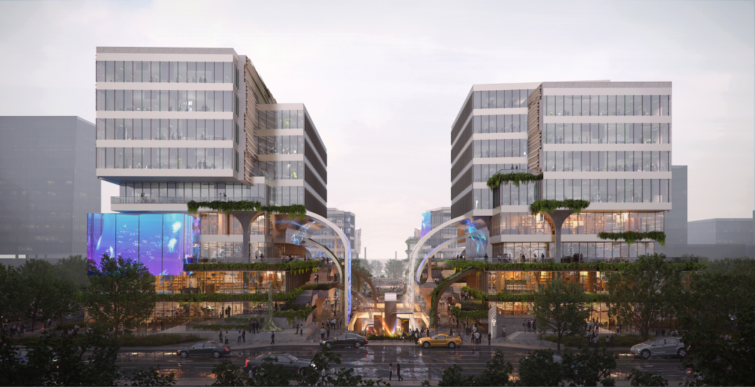 捷报 | 伍兹贝格担纲建筑设计的海口江东天地商业综合体开工！