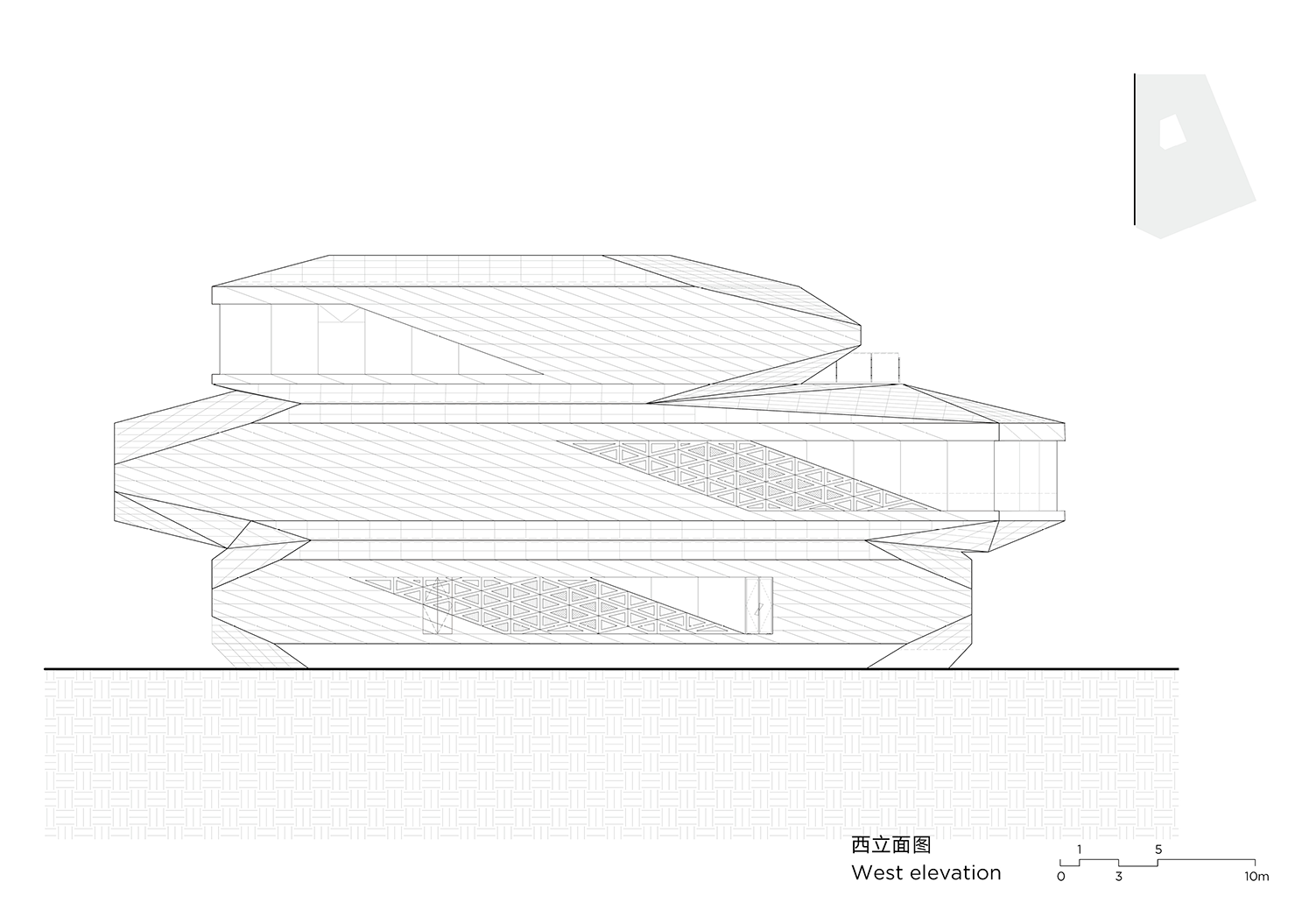 line+新作「石棱镜」，叠石望海，激活大连凌水湾滨海地景