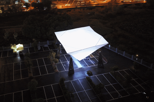 从「光之塔」到「云坐标」｜line+在杭州第三中心中轴线的城市媒介实验