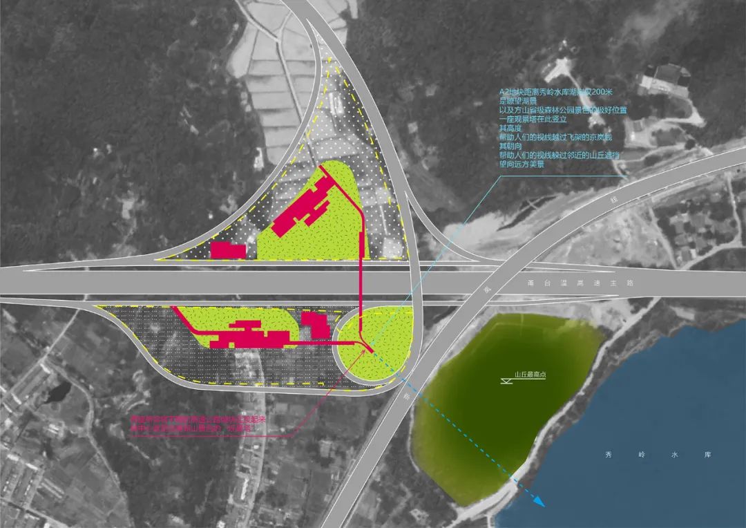瞬间公园——甬台温高速公路改扩建工程院桥服务区设计方案
