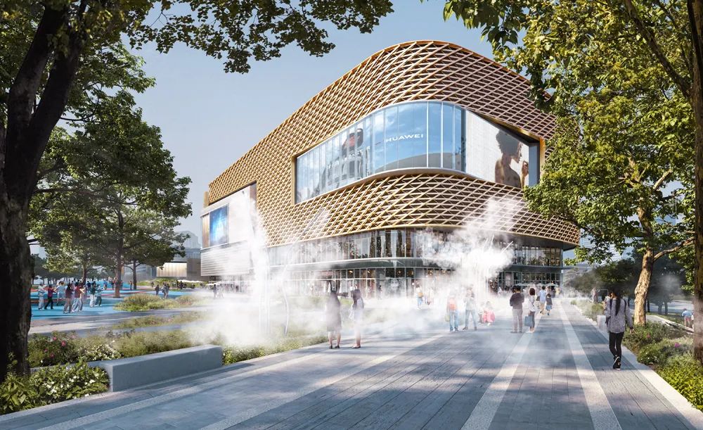 由aedas设计的成都世茂广场今日盛大开业