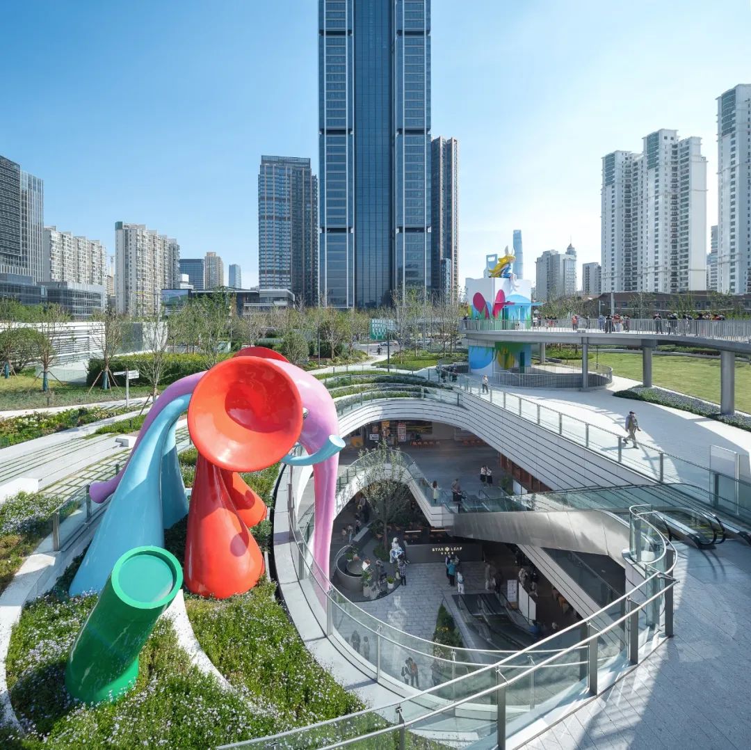 新作 | 上海苏河湾万象天地：以城市绿地打破历史、文化与商业的界限