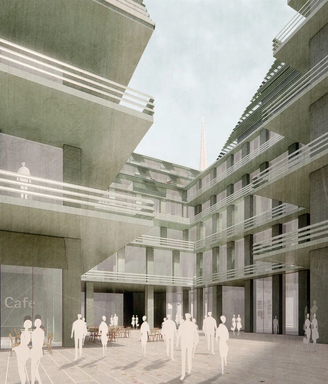 汉堡Galeria百货商场改造—— 建筑文化学院（aac）工作坊成果