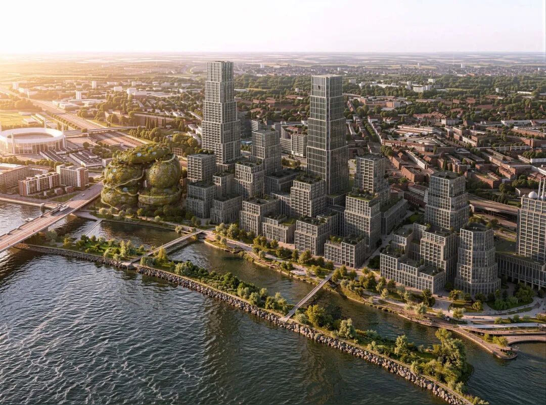 Rotterdam ROCKS! MVRDV 中标鹿特丹「转型大使馆」国际设计竞赛，计划 2032 年建成开放