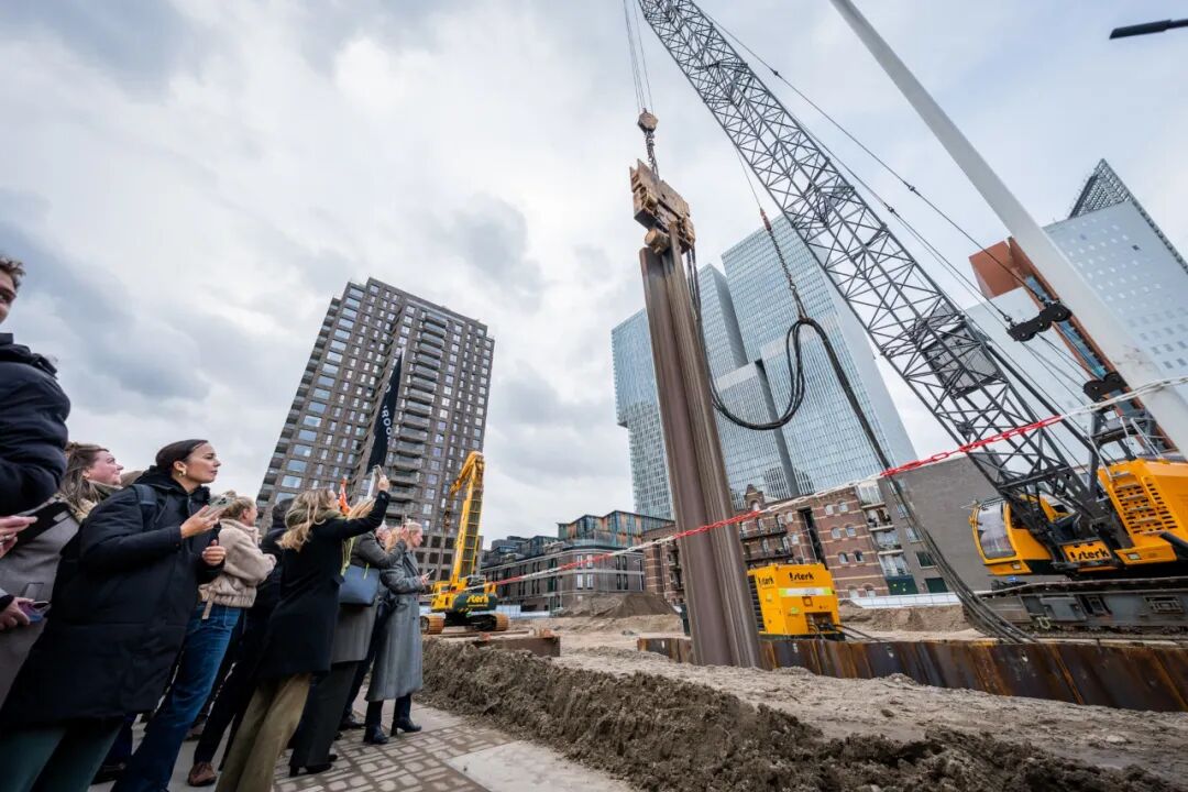 「萨克斯」高层住宅破土动工，MVRDV 为鹿特丹城市天际线再添新地标