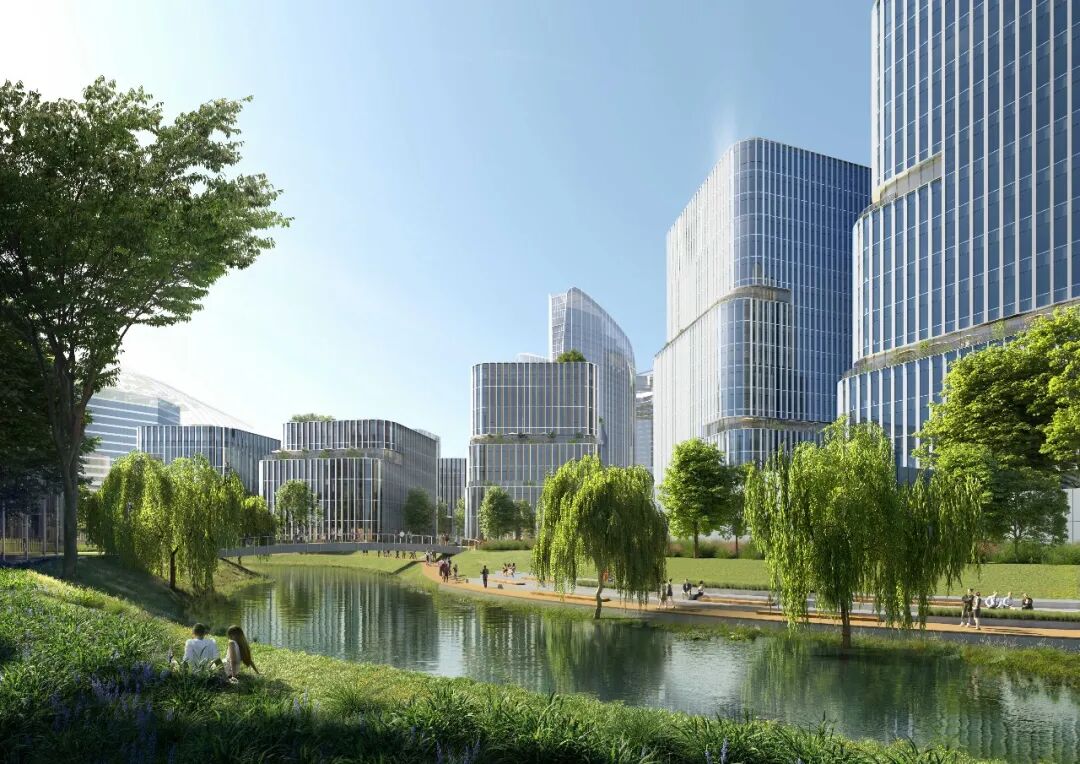 gmp新闻|长三角G60科创之眼二期结构封顶:城市设计逻辑下的空间落位