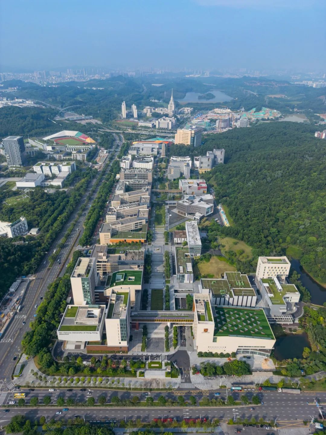 香港中文大学（深圳）二期丨山水林间，在地生长