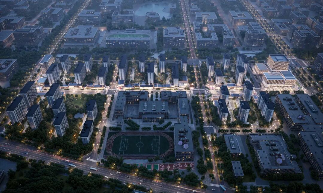Aedas新作 | 雄安大学城项目一期:东西两翼,树立校城融合