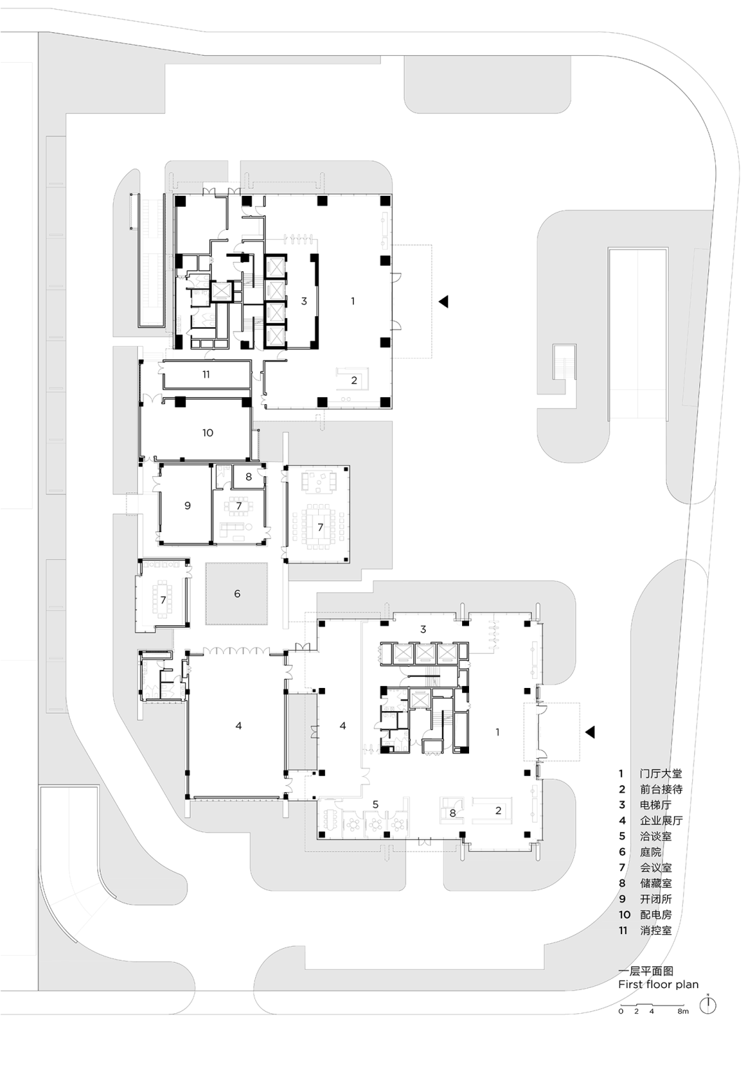 杭州滨江新地标，line+为联众智慧打造企业总部