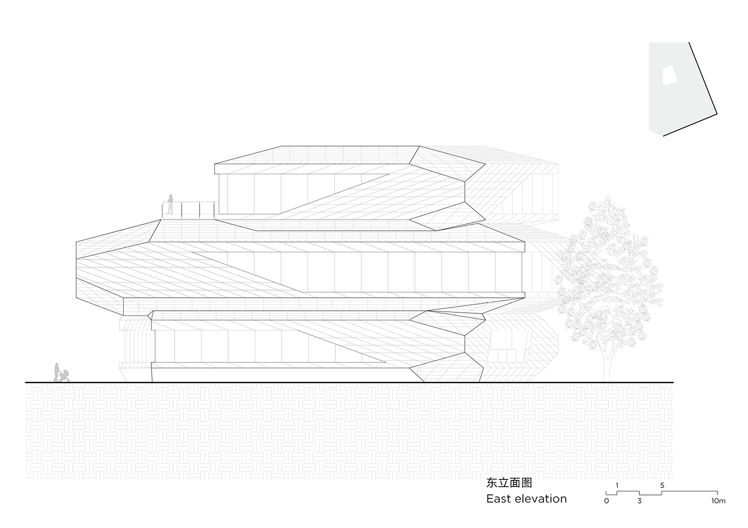 line+新作「石棱镜」，叠石望海，激活大连凌水湾滨海地景