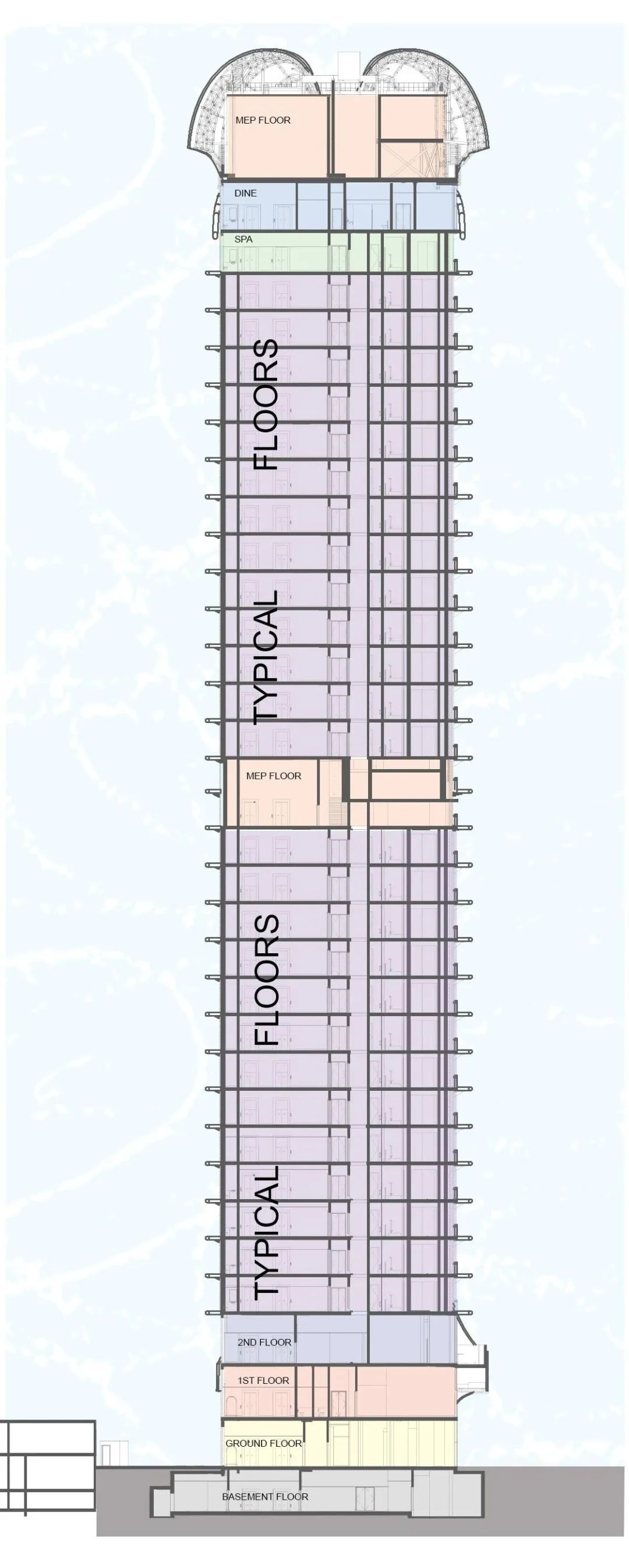 Aedas新作 | 迪拜奢华度假圣地迈纳赛亚W酒店