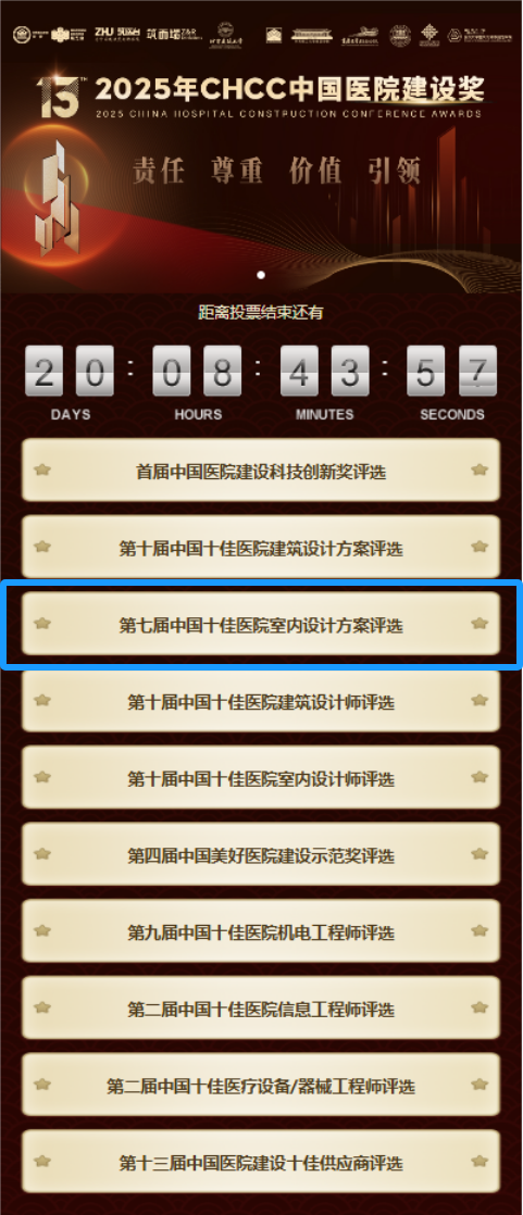 快来围观！2025全国医院建设奖候选项目