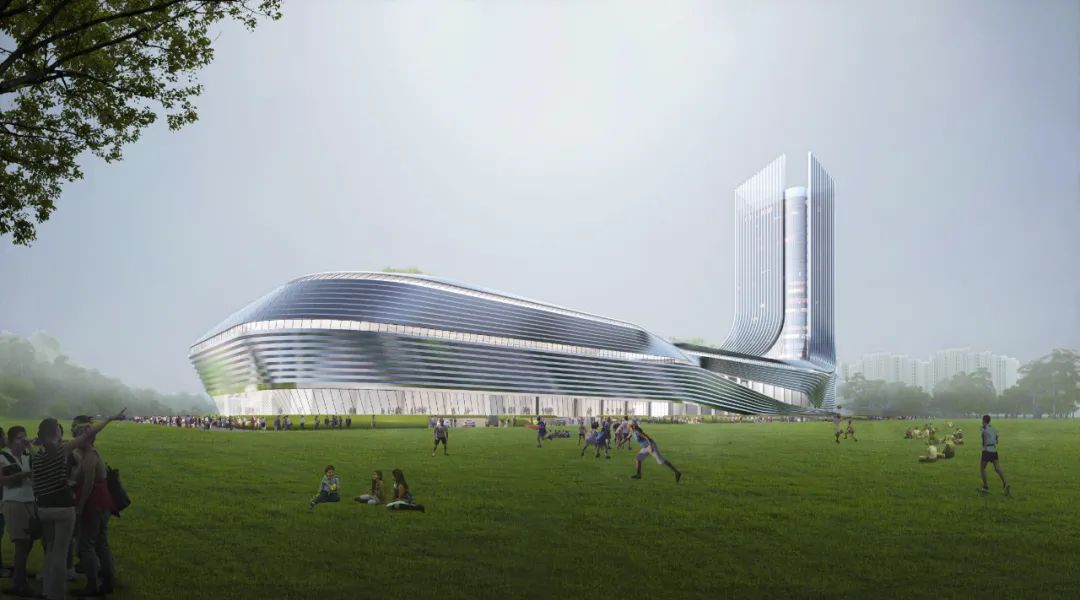 line+NEWS | line+体育综合地标「新昌小球中心」设计方案揭晓，即将动工
