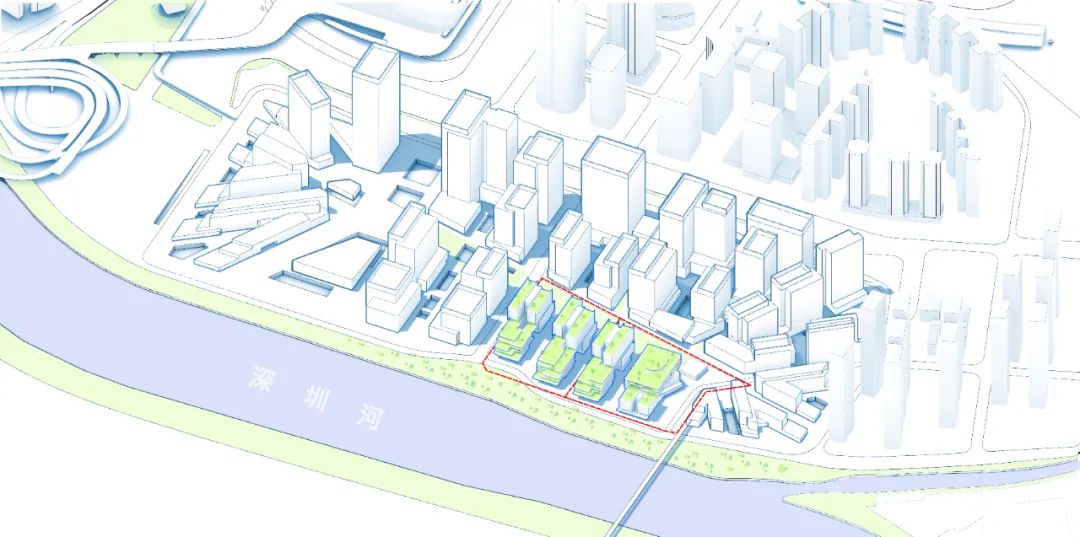 Aedas &华艺设计中标项目 | 深圳河套深港科技创新合作区国际协同创新区N-01 N-03地块，科技人文与自然的桥梁