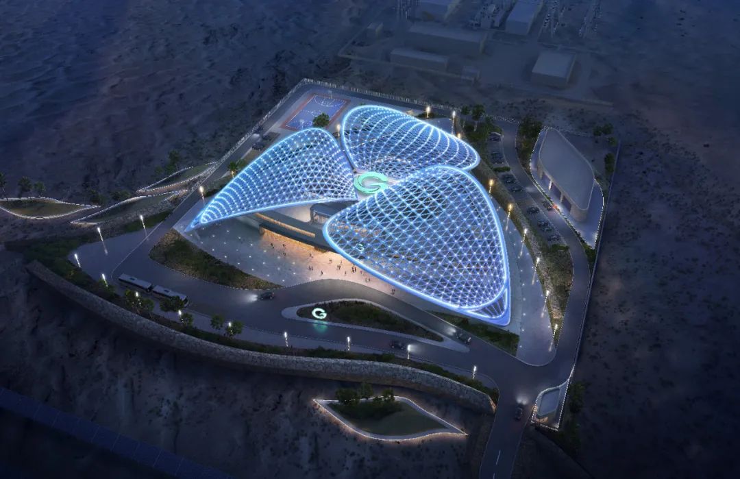 HKS新作首发 | 沙漠中的生命基地&mdash;&mdash;新疆中绿电米东综合服务中心