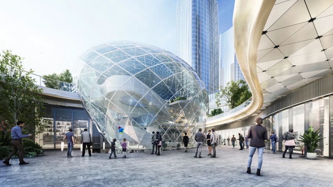Aedas新作 | 广州广开·云汇科技金融中心，两座双子塔构筑城市新地标