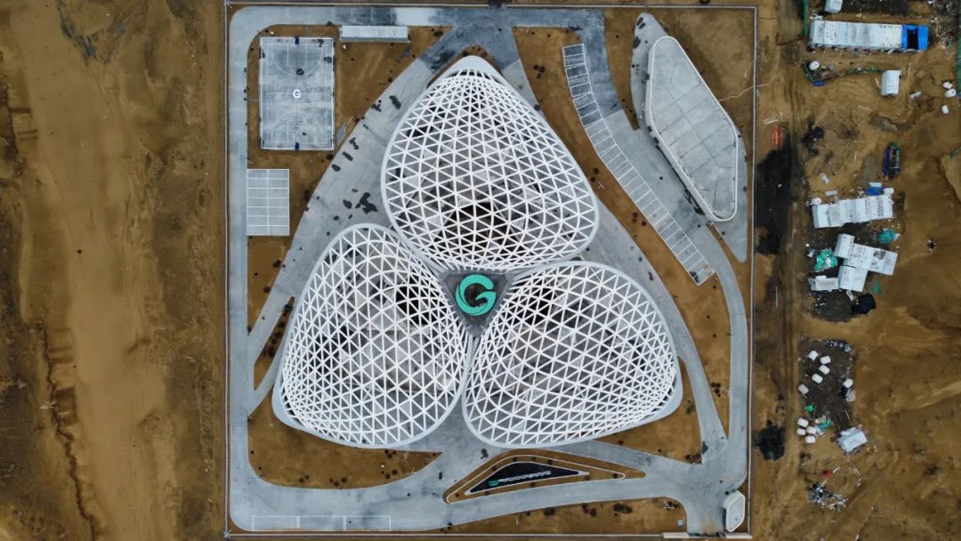 HKS新作首发 | 沙漠中的生命基地&mdash;&mdash;新疆中绿电米东综合服务中心