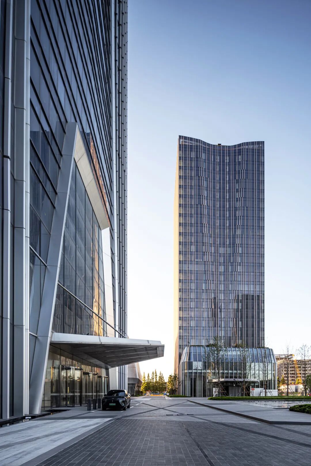 张江科学之门双塔：以前瞻设计打造城市的创新引擎