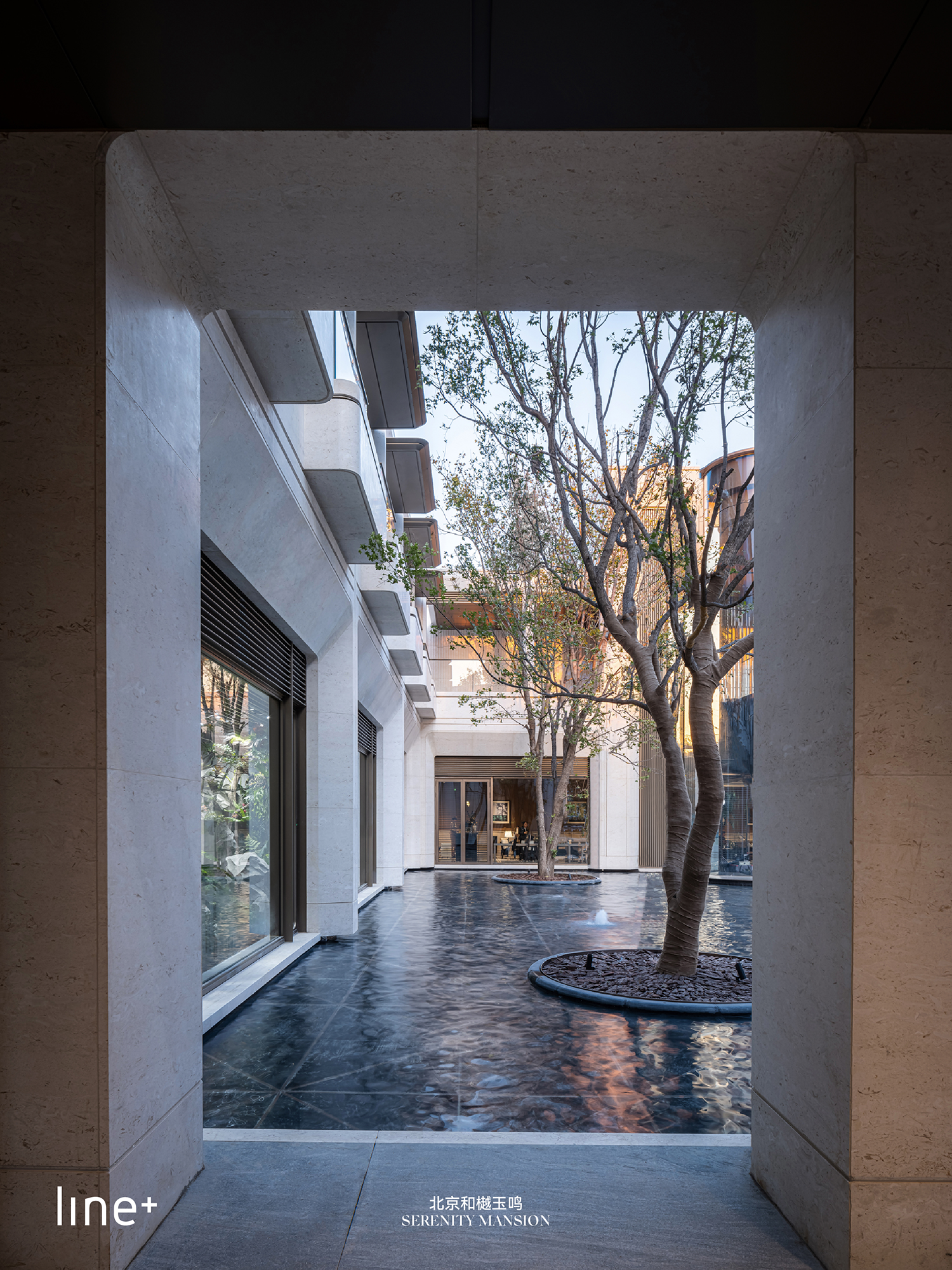 line+新作北京和樾玉鸣，东方礼制与西方形制的当代交融