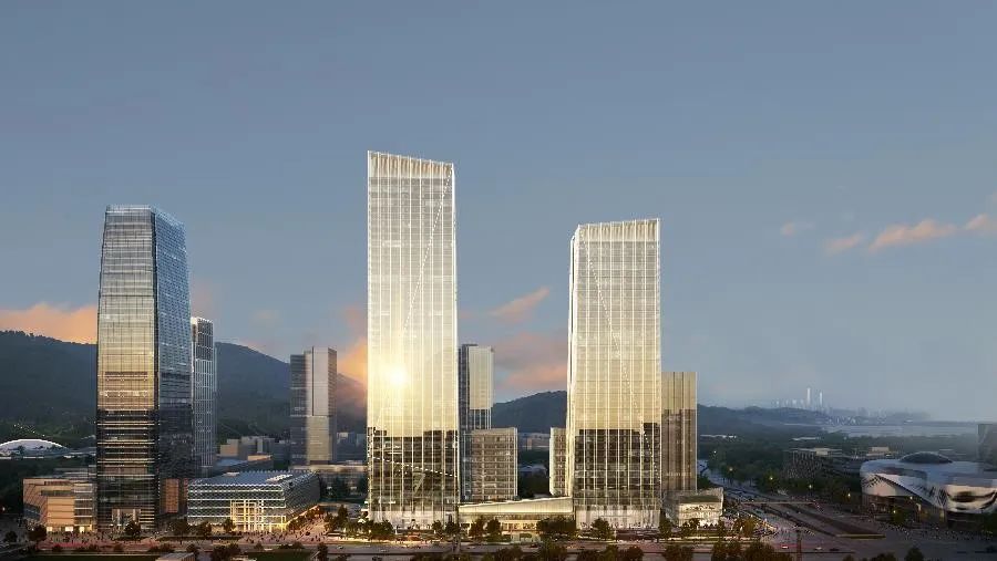Aedas、GDAD共造粤海·云港城商业综合体，刷新广州白云天际线