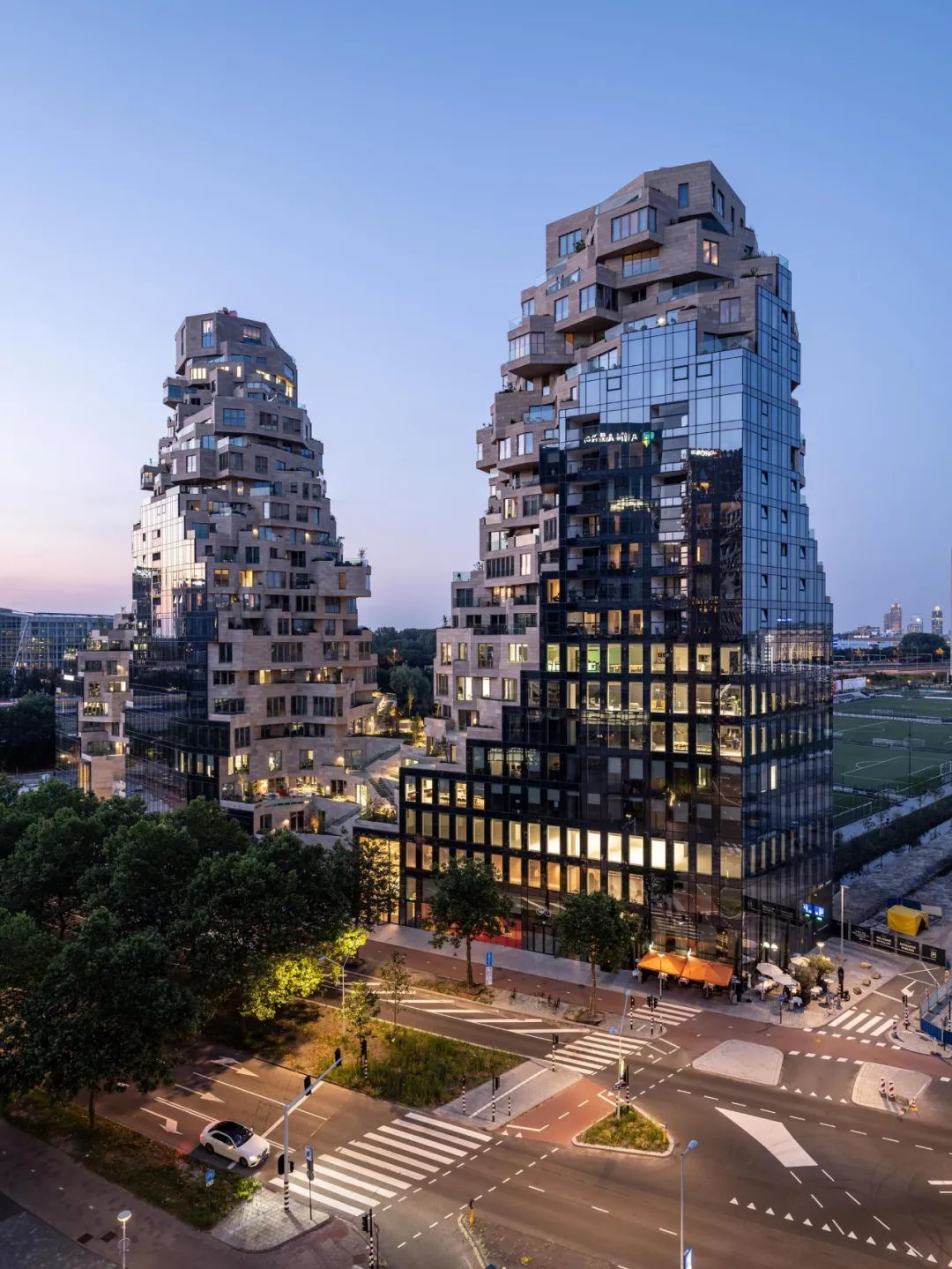 MVRDV「山谷」住宅综合体获2021年度Emporis 世界最佳摩天大楼奖