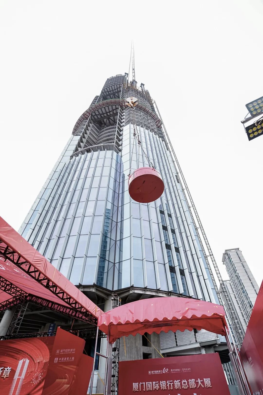 gmp新闻 | 厦门国际银行新总部大厦封顶