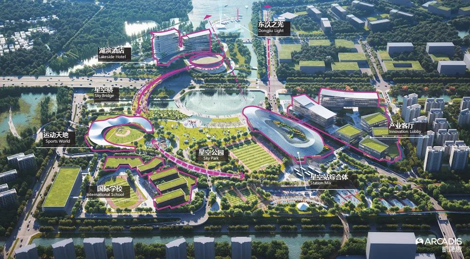 凯谛思旗下设计公司CRTKL联合体赢得“无锡至宜兴城际轨道交通工程新庄车辆段TOD一体化城市设计方案国际征集”第一名