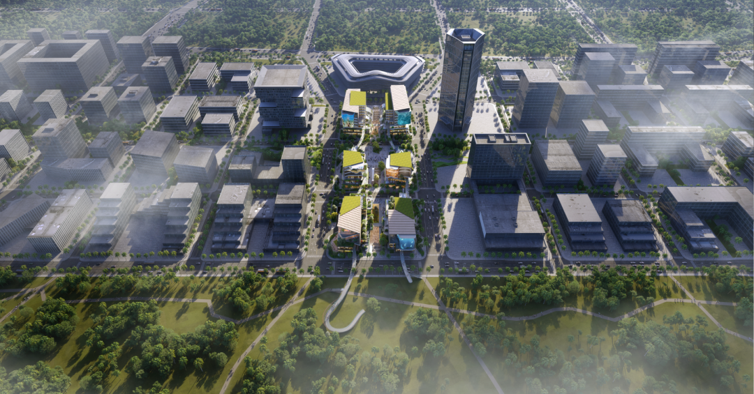 捷报 | 伍兹贝格担纲建筑设计的海口江东天地商业综合体开工！