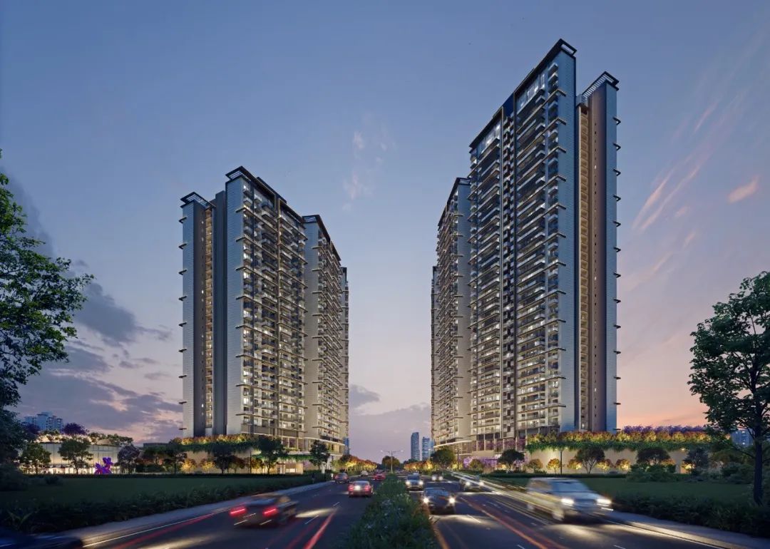 Aedas新作 | 印度古尔冈全新门户地标，现代奢华住宅