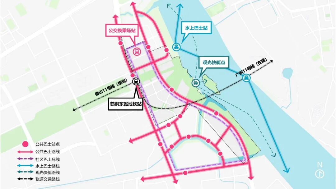 Aedas新作 | 广州滨江天地城市设计:珠江岸线工业滨水复兴