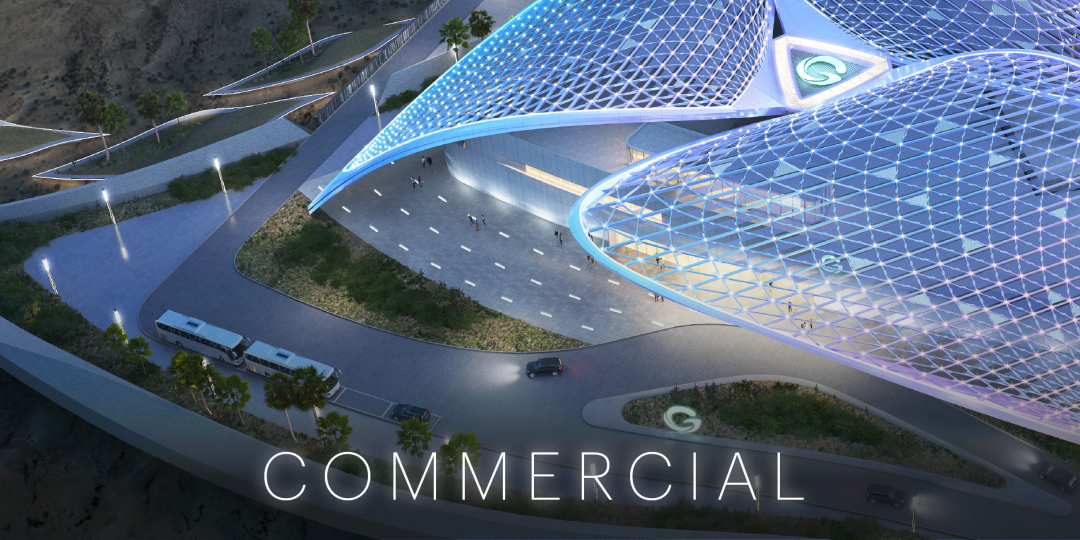 HKS新作首发 | 沙漠中的生命基地&mdash;&mdash;新疆中绿电米东综合服务中心