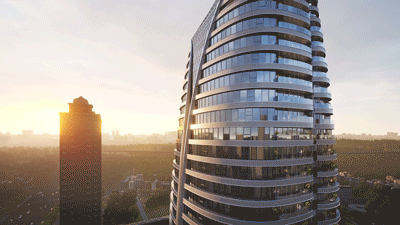 Aedas新作 | 桃园NFC环球经贸中心，山水赋形地标新生