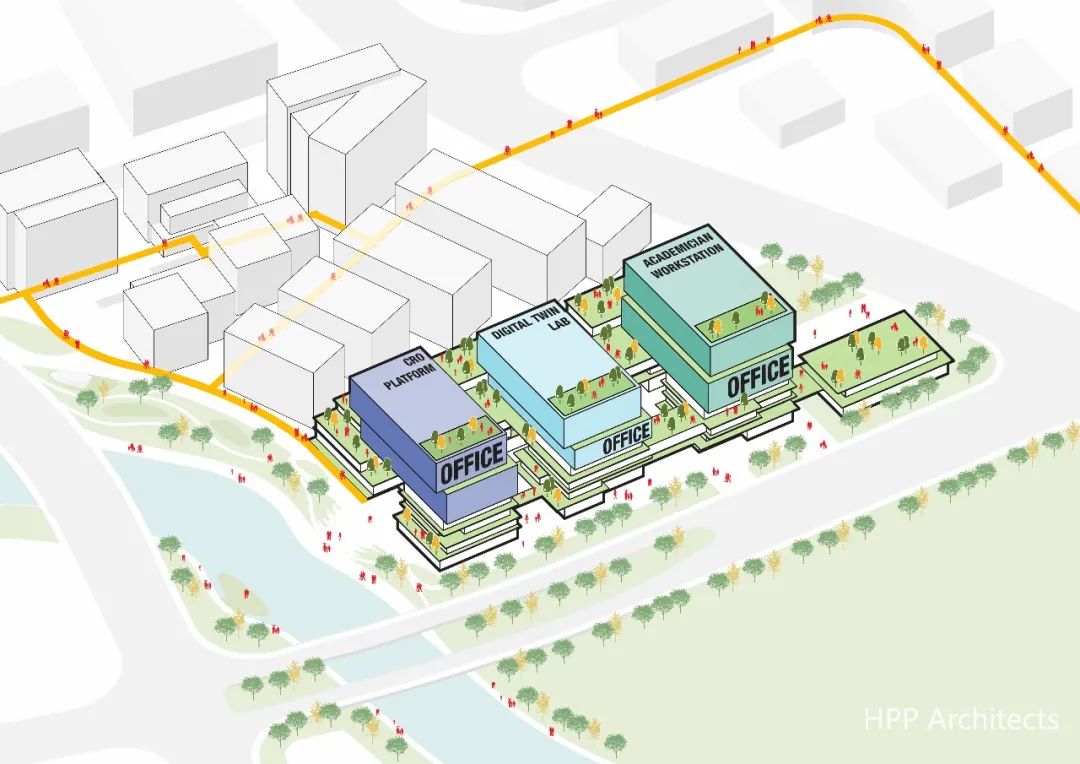 中标!层叠的科学聚落-金湾科技产业园 | HPP