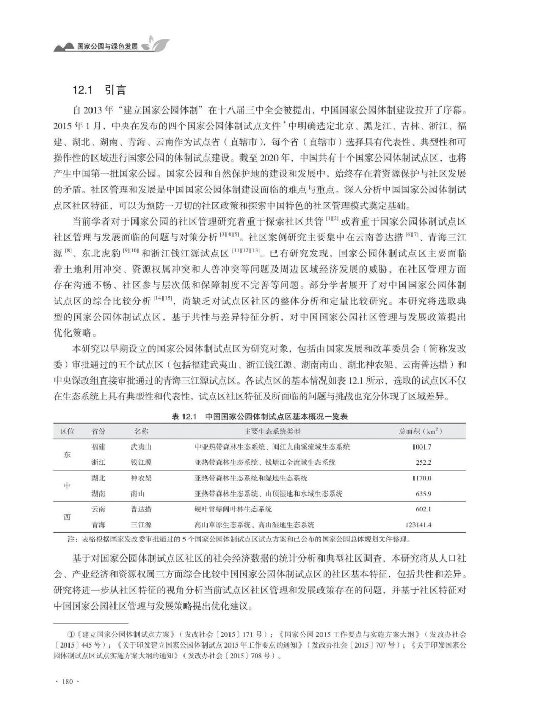 书讯丨《国家公园与绿色发展》丨张玉钧 王光玉 主编