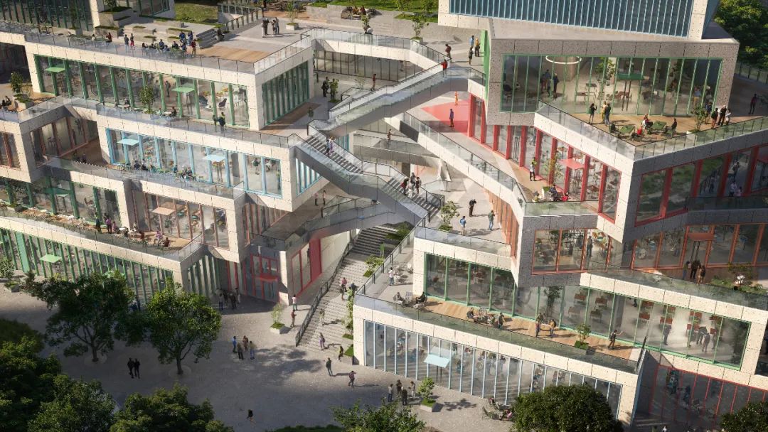MVRDV 在成都麓湖打造「漫汀 Creek」，用户外空间定义全新购物体验