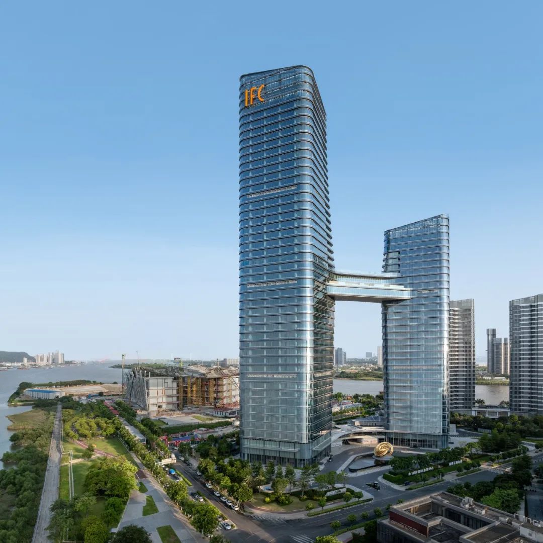 Aedas新作 | 广州南沙IFC：灵山之翼，定义湾区新城门户